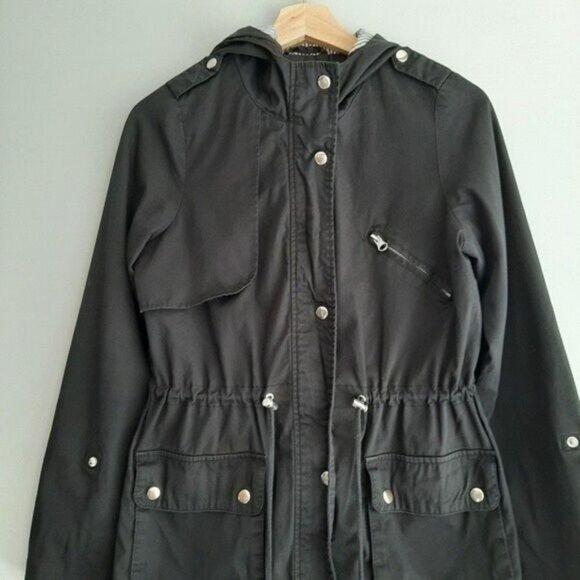 VERO MODA Primula Parka Jacket Utility Sleeves Sz XS - Picture 3 of 15